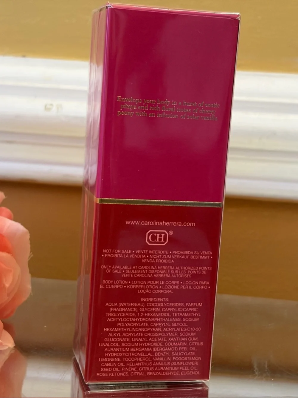 Carolina Herrera La Bomba lotion